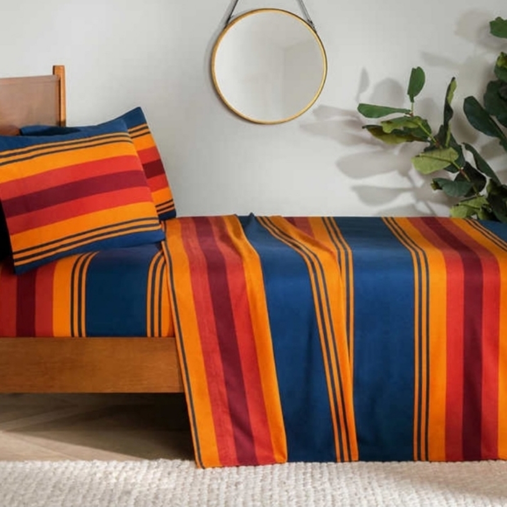 Pendleton 3 piece Twin flannel sheet set